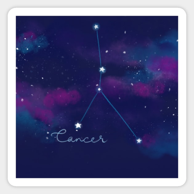 Cancer Sticker by Star Sandwich